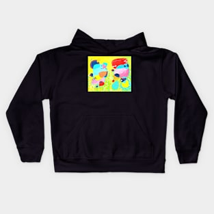 abstract XVII Kids Hoodie